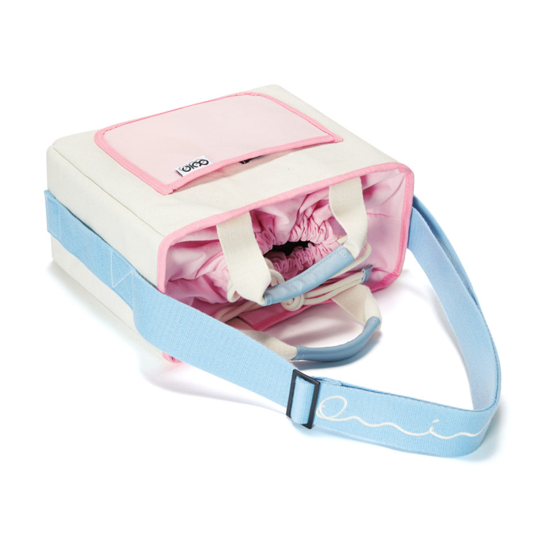 TIDY BAG M STRAWBERRY MILK [Strap not detachable]