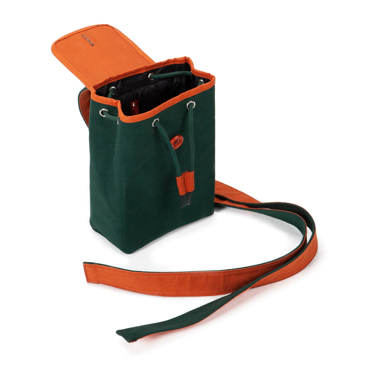 TIE BAG DEEP GREEN