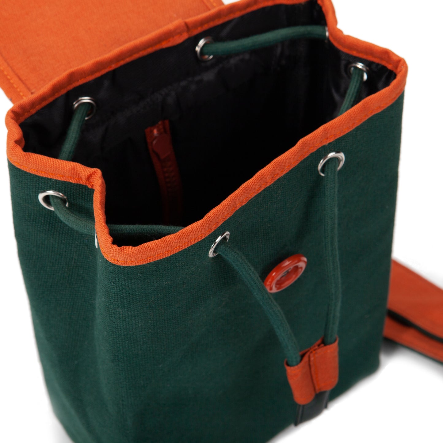 TIE BAG DEEP GREEN