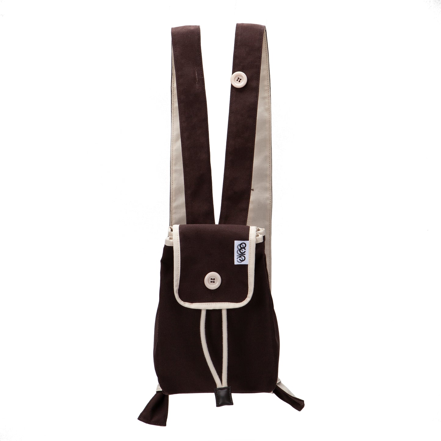 TIE BAG BROWN